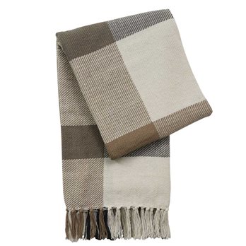 Urban Plaid Throw