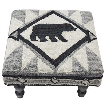 Tribal Hooked Stool