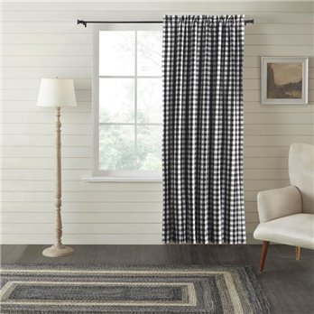 Annie Buffalo Black Check Blackout Panel 84x50