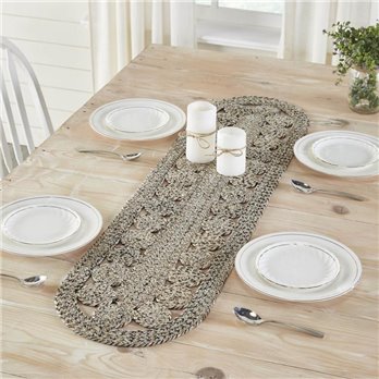 Celeste Blended Pebble Indoor/Outdoor Runner Oval 12x48