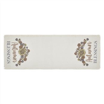 Bountifall Autumn Blessings Runner 8x24