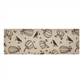Raven Harvest Burlap Jute Runner 12x36