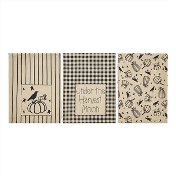 Raven Harvest Tea Towel Set of 3 19x28