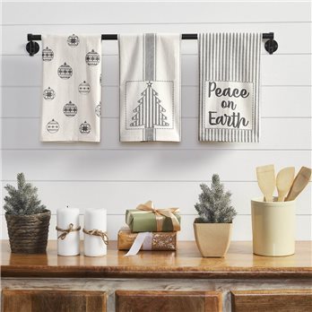 Grace Peace on Earth Tea Towel Set of 3 19x28