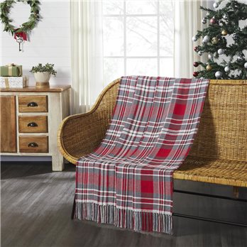 Gregor Plaid Woven Throw 50x60