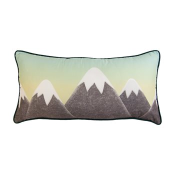 Bear Mountain Mountain Decorative Pillow