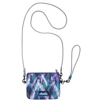 Kavu Glacier Ikat Renrose 3-in-1 Wristlet/Crossbody Pouch