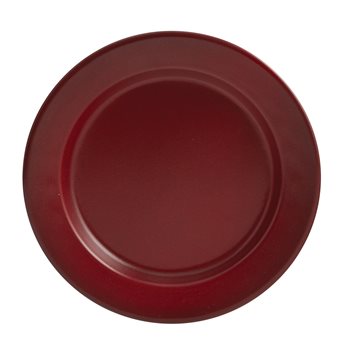 Linville Enamel Salad Plate Red