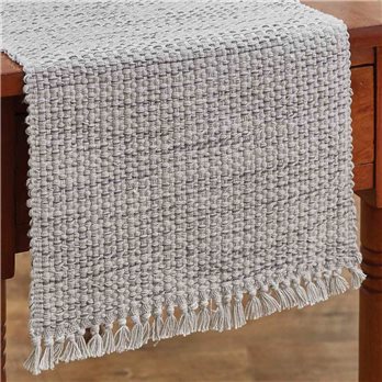 Basketweave Table Runner 13X36 Cotton