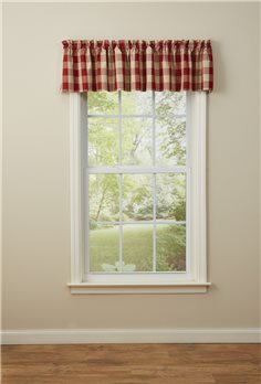 Wicklow Valance 72X14 Garnet