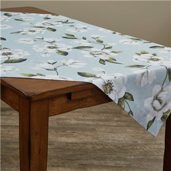 Magnolia Floral Table Scarf 50X50