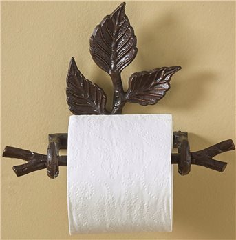 Birch Wood Toilet Tissue Holder