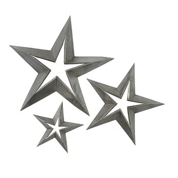 Antique Tin Stars S/3