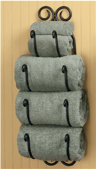Bath Towel Holder 27" Iron
