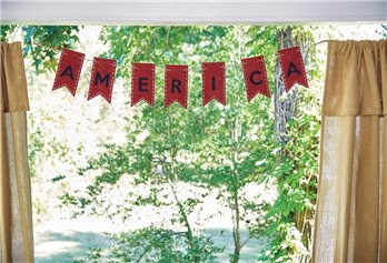 America Garland 5 Ft X 8.5H