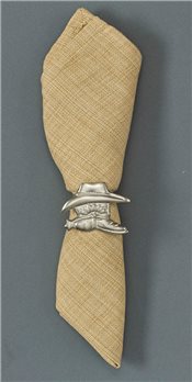 Hat & Boots Napkin Ring