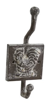 Rooster Cast Hook Whitewash Ti
