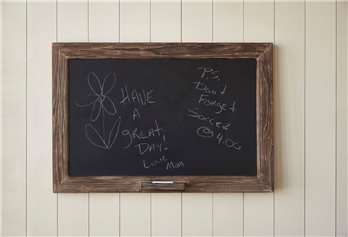 Rough Wood Chalkboard