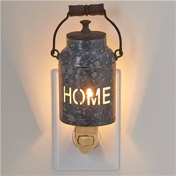 Home Milk Can Night Light