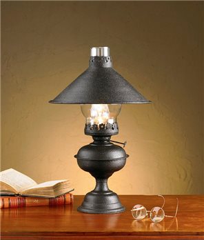 Hartford Lamp W/Shade 16" Black