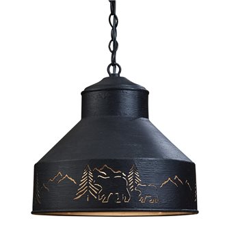 Bear Country Pendant Light