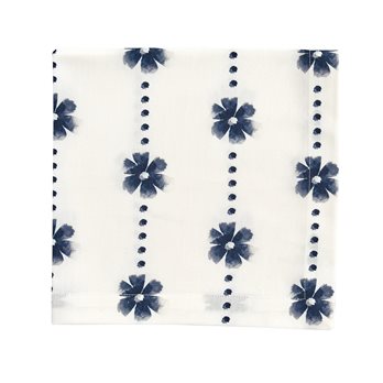 Blue Daisy Napkin