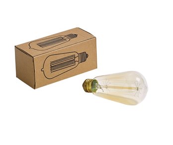 Edison Light Bulb 40W 5.6""