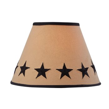 Black Star Emb Shade 10"