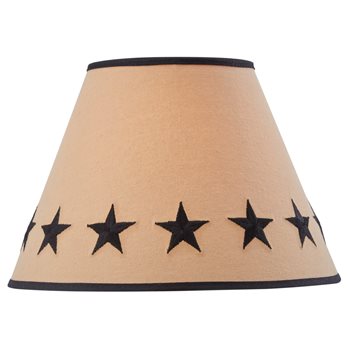 Black Star Emb Shade 12"