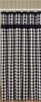 Checkerboard Star Shower Curtain 72X72
