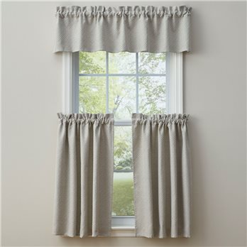 Diamond Jacq Lined Valance 60X14