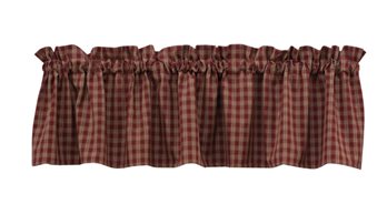 Sturbridge Valance 72X14-Wine