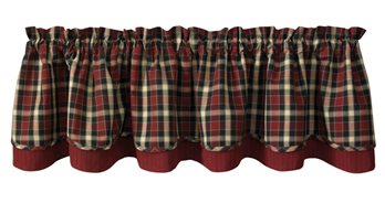 Concord Lined Layer Valance 72X16