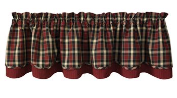 Concord Lined Layer Valance 72X16
