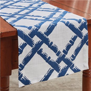 Bamboo Trellis Table Runner 13X36