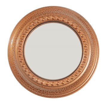 Button Mirror Copper