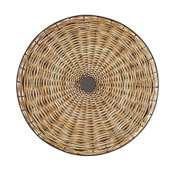 Cane Round Platter Natural