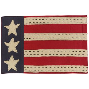 Star Spangled Accent Mat