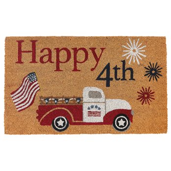 Star Spangled Truck Doormat