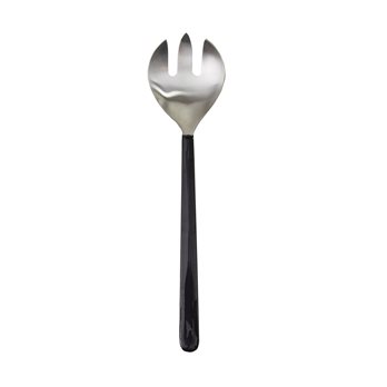 Black Handle Serving Fork