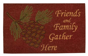 Pinecone Doormat