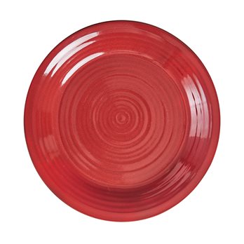 Aspen Salad Plate 8.75" Red
