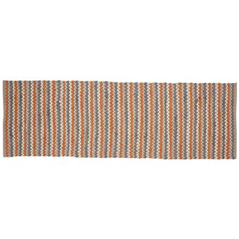 Apricot & Stone Chindi Rug Runner 2X6