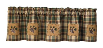 Sctch Pine Lined Valance 60X14 Patch