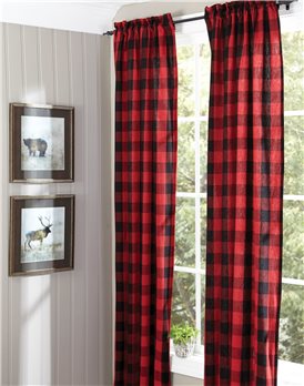 Buffalo Check Lined Panel 72X96