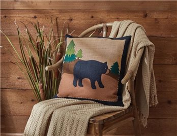 Bear Felt Pillow 16 Cover
