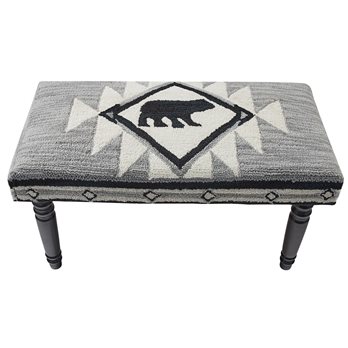 Tribal Hooked Bench