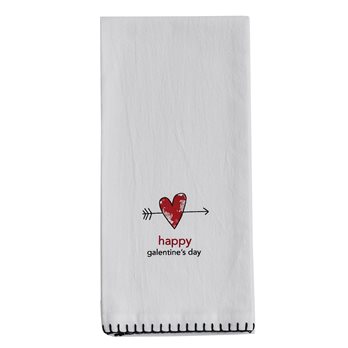 Happy Galentine'S Day Sentiment Dishtowel