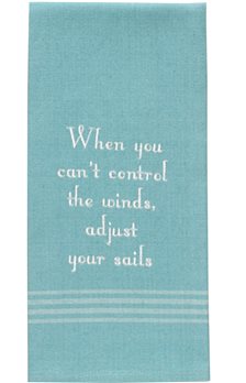 Adjust Your Sails Dishtowel