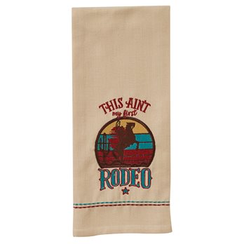 Ain'T My First Rodeo Dishtowel